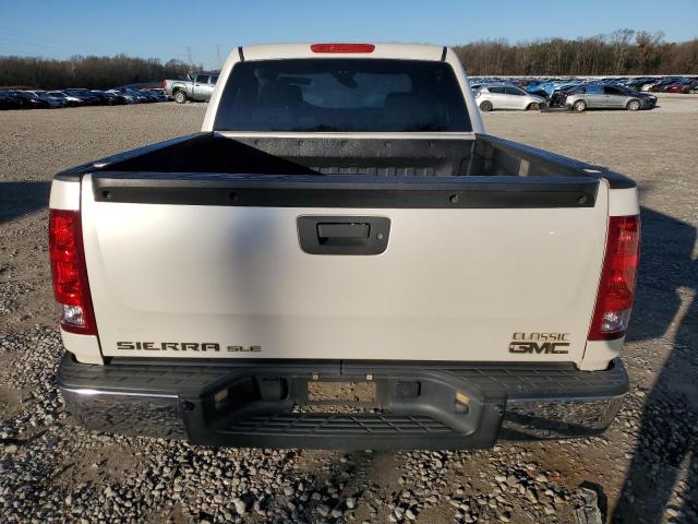 3GTP1VE08BG242678 - 2011 GMC SIERRA C1500 SLE WHITE photo 6