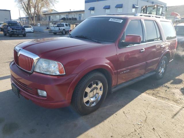 5LMFU28585LJ11307 - 2005 LINCOLN NAVIGATOR RED photo 1