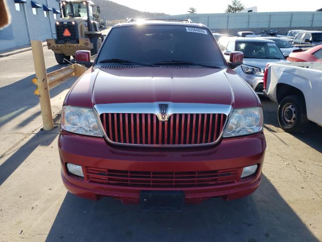 5LMFU28585LJ11307 - 2005 LINCOLN NAVIGATOR 红色 照片 5