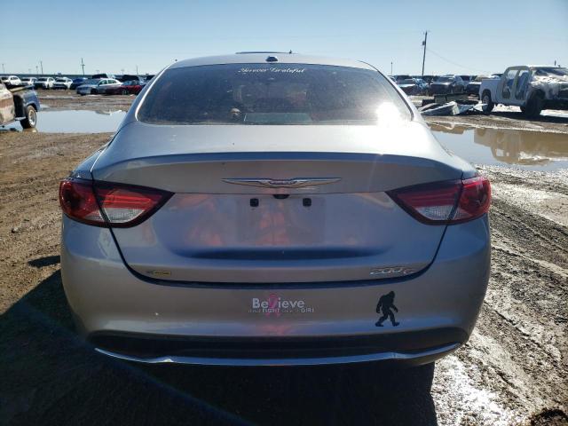 1C3CCCCB4FN574250 - 2015 CHRYSLER 200 C SILVER photo 6