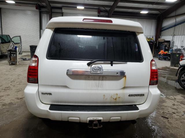 JTEBU14RX60087776 - 2006 TOYOTA 4RUNNER SR5 WHITE photo 6