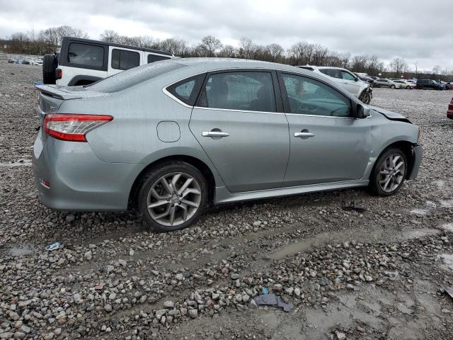 3N1AB7AP3EY290592 - 2014 NISSAN SENTRA S SILVER photo 3