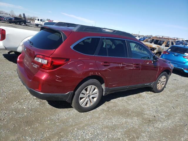 4S4BSAHC9F3260410 - 2015 SUBARU OUTBACK 2.5I PREMIUM MAROON photo 3