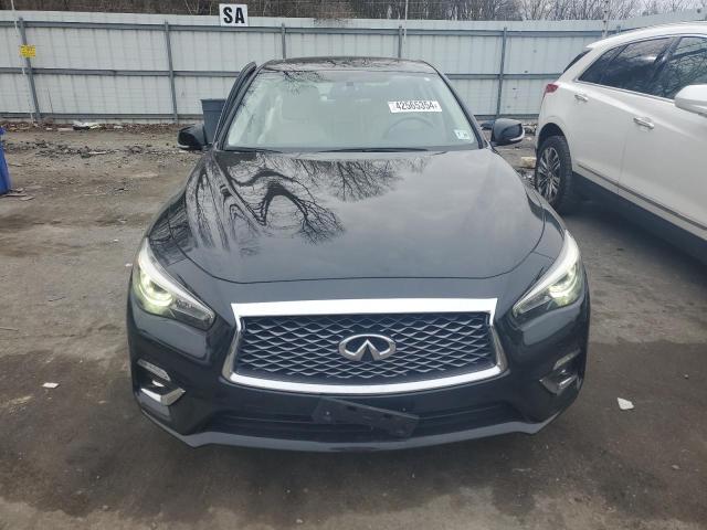 JN1EV7AR8KM555774 - 2019 INFINITI Q50 LUXE BLACK photo 5