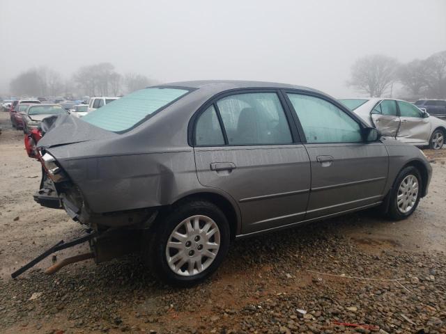 2HGES16594H508916 - 2004 HONDA CIVIC LX SILVER photo 3