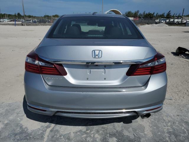 1HGCR2F91GA048004 - 2016 HONDA ACCORD EXL SILVER photo 6