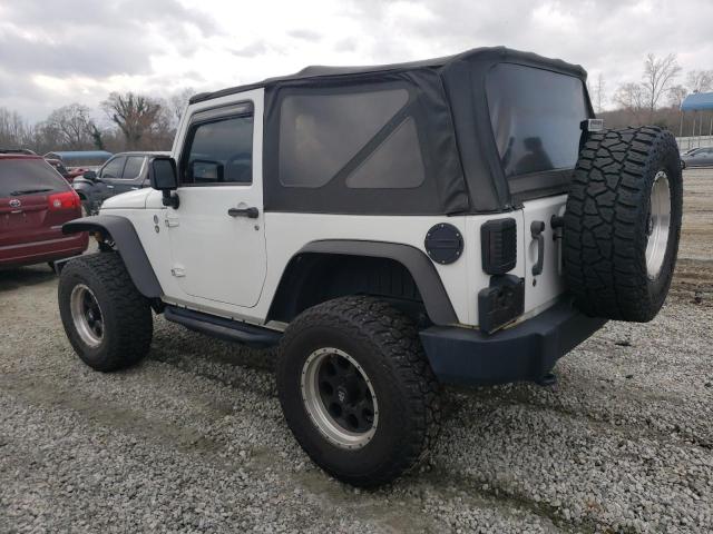 1C4AJWAG7CL169936 - 2012 JEEP WRANGLER SPORT WHITE photo 2