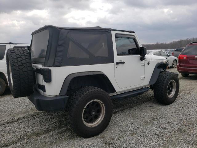 1C4AJWAG7CL169936 - 2012 JEEP WRANGLER SPORT WHITE photo 3