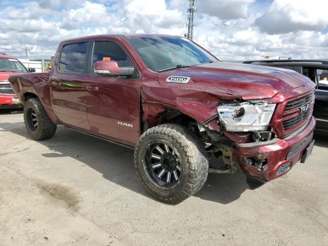 1C6SRFFT0KN707776 - 2019 RAM 1500 BIG HORN/LONE STAR MAROON photo 4