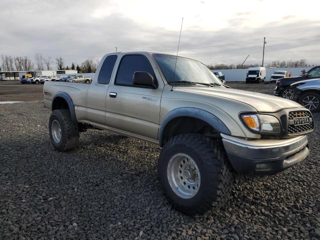 5TEWN72N72Z028507 - 2002 TOYOTA TACOMA XTRACAB TAN photo 4