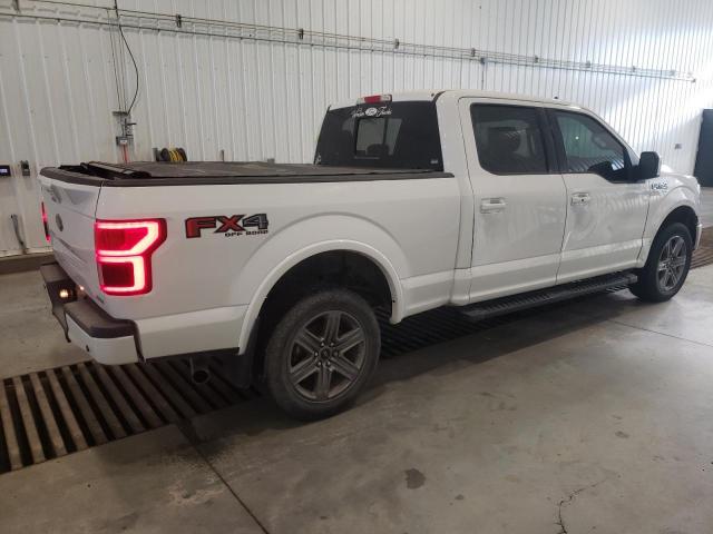 1FTFW1E40LFA42955 - 2020 FORD F150 SUPERCREW WHITE photo 3