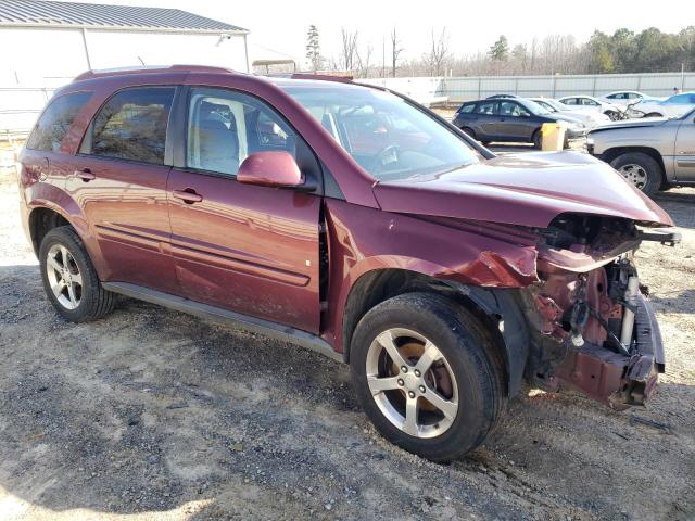 2CNDL63F676084348 - 2007 CHEVROLET EQUINOX LT BURGUNDY photo 4