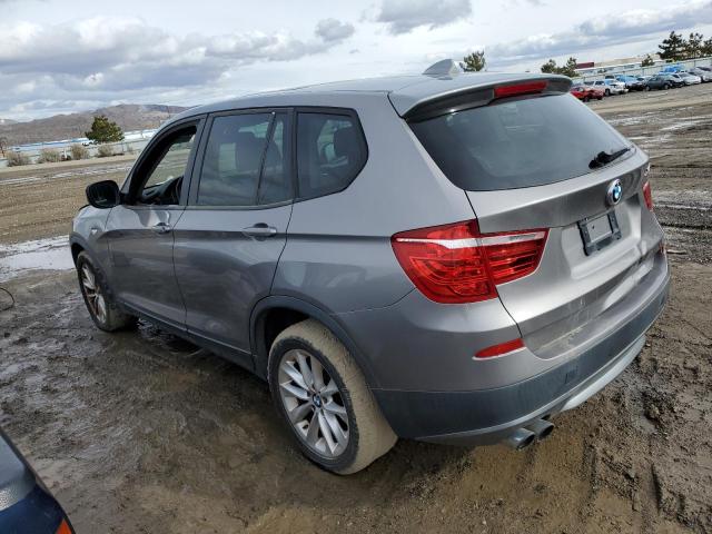 5UXWX9C56D0A14980 - 2013 BMW X3 XDRIVE28I CHARCOAL photo 2