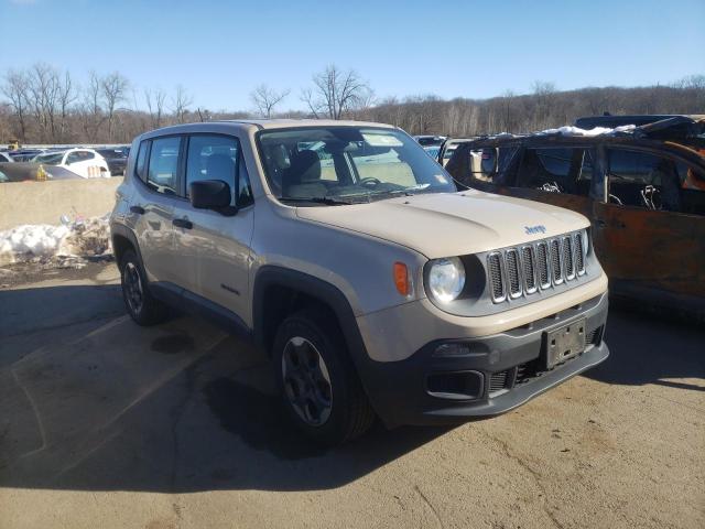 ZACCJBAH0FPB72978 - 2015 JEEP RENEGADE SPORT TAN photo 4