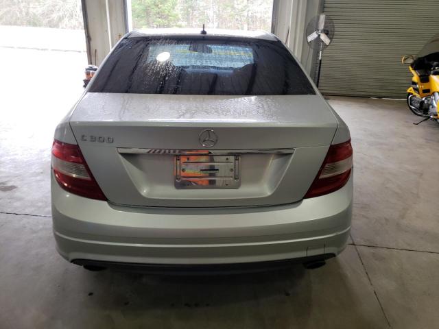 WDDGF5EB5BA477725 - 2011 MERCEDES-BENZ C 300 SILVER photo 6