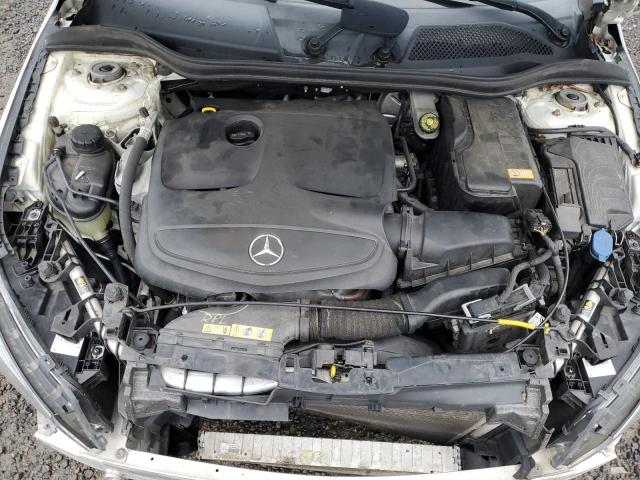 WDDSJ4EBXFN161545 - 2015 MERCEDES-BENZ CLA 250 WHITE photo 11