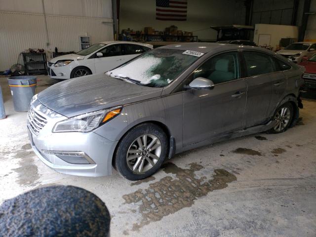 5NPE24AA4FH158657 - 2015 HYUNDAI SONATA ECO SILVER photo 1