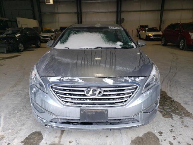 5NPE24AA4FH158657 - 2015 HYUNDAI SONATA ECO SILVER photo 5