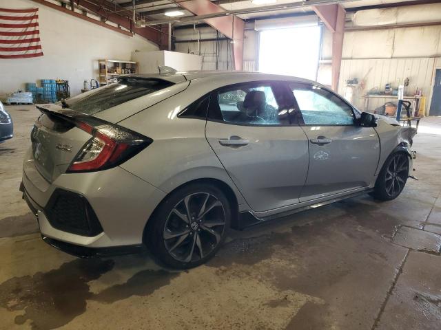 SHHFK7H90HU214188 - 2017 HONDA CIVIC SPORT TOURING SILVER photo 3