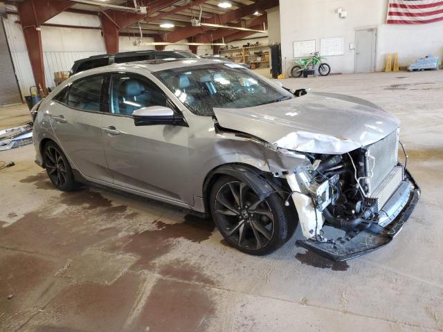 SHHFK7H90HU214188 - 2017 HONDA CIVIC SPORT TOURING SILVER photo 4