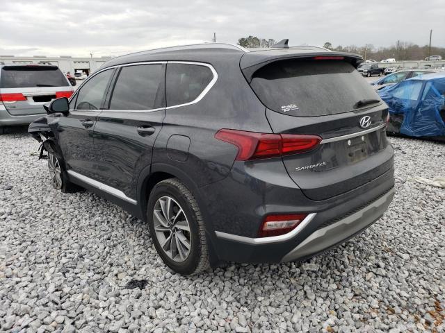 5NMS33AD5LH250583 - 2020 HYUNDAI SANTA FE SEL Մոխրագույն լուսանկար 2