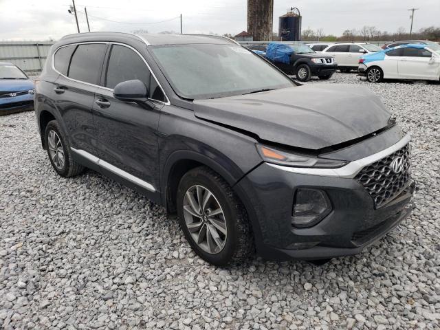 5NMS33AD5LH250583 - 2020 HYUNDAI SANTA FE SEL GRAY photo 4