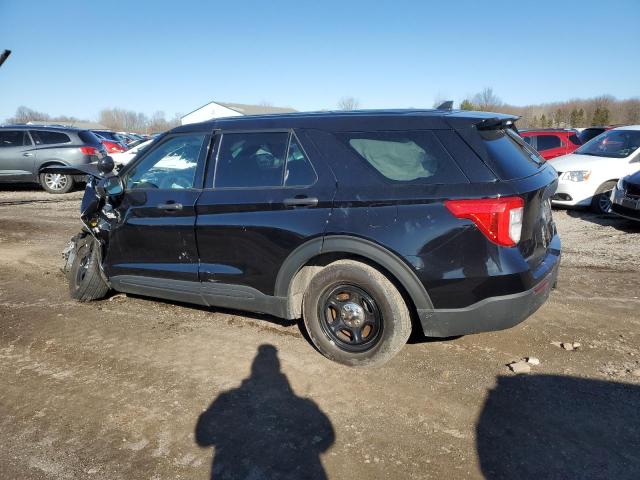 1FM5K8AB1MGC41007 - 2021 FORD EXPLORER POLICE INTERCEPTOR BLACK photo 2