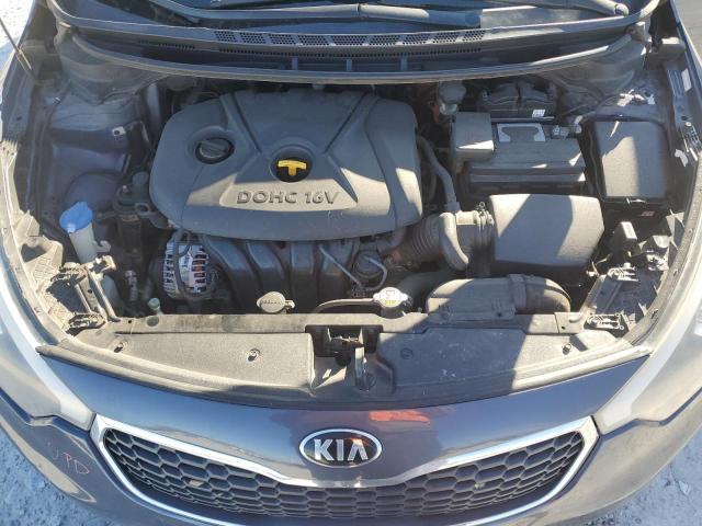 KNAFX4A60F5416297 - 2015 KIA FORTE LX GRAY photo 11