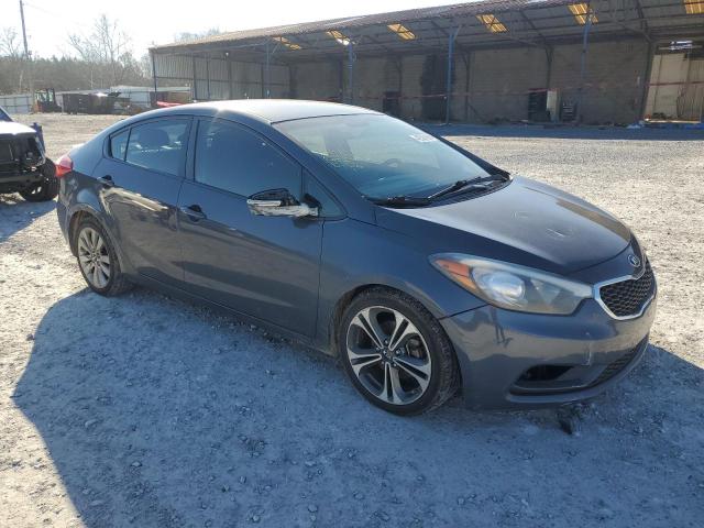 KNAFX4A60F5416297 - 2015 KIA FORTE LX GRAY photo 4