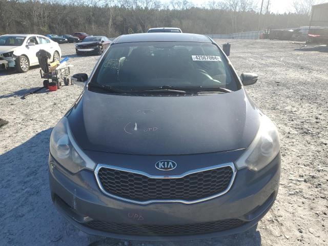 KNAFX4A60F5416297 - 2015 KIA FORTE LX GRAY photo 5