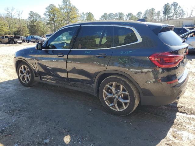 5UXTY5C07L9B97247 - 2020 BMW X3 XDRIVE30I GRAY photo 2