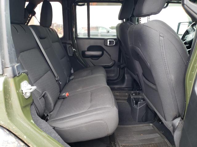 1C4HJXDG8LW278341 - 2020 JEEP WRANGLER U SPORT მწვანე ფოტო 10