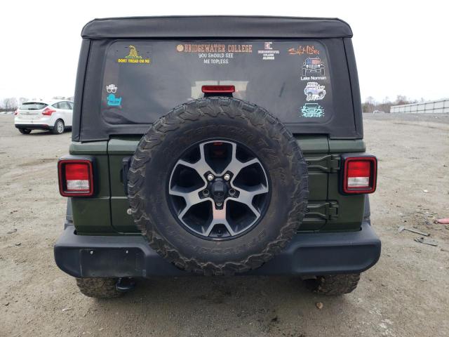 1C4HJXDG8LW278341 - 2020 JEEP WRANGLER U SPORT მწვანე ფოტო 6