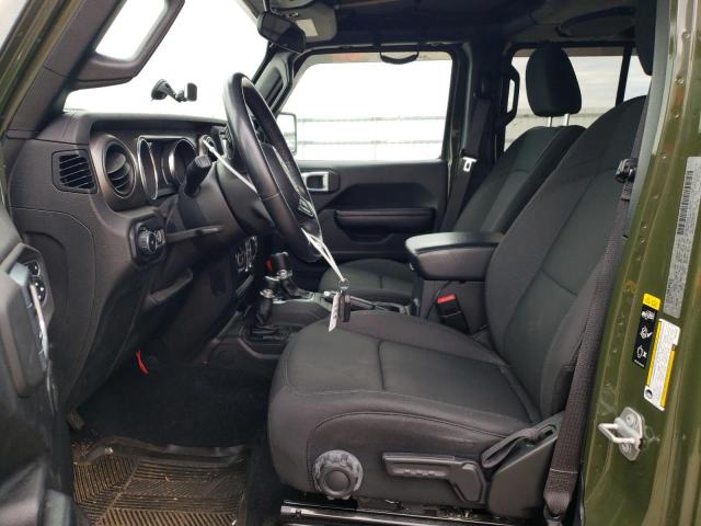 1C4HJXDG8LW278341 - 2020 JEEP WRANGLER U SPORT მწვანე ფოტო 7