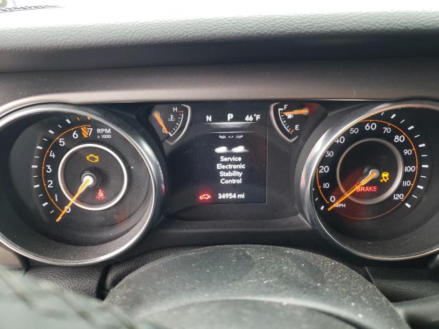 1C4HJXDG8LW278341 - 2020 JEEP WRANGLER U SPORT მწვანე ფოტო 9