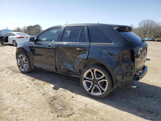 2FMDK4AK1DBC58868 - 2013 FORD EDGE SPORT BLACK photo 2