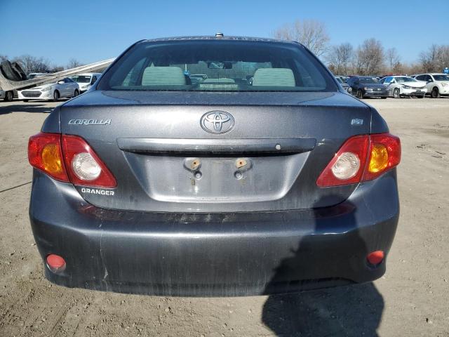 JTDBL40EX9J034912 - 2009 TOYOTA COROLLA BASE GRAY photo 6