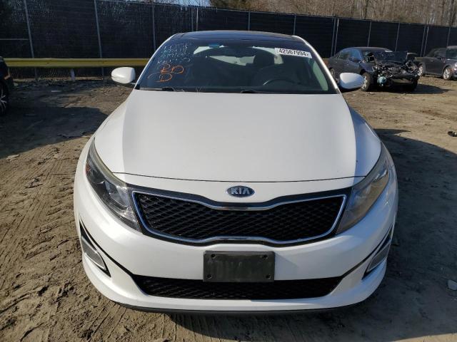 5XXGN4A73FG492646 - 2015 KIA OPTIMA EX WHITE photo 5