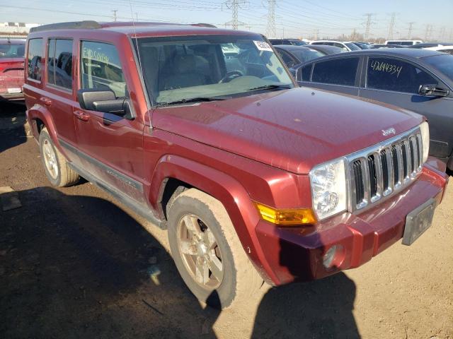 1J8HG48K37C598288 - 2007 JEEP COMMANDER MAROON photo 4