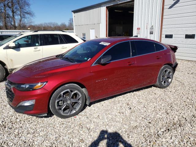 1G1ZG5ST9KF215280 - 2019 CHEVROLET MALIBU RS MAROON photo 1