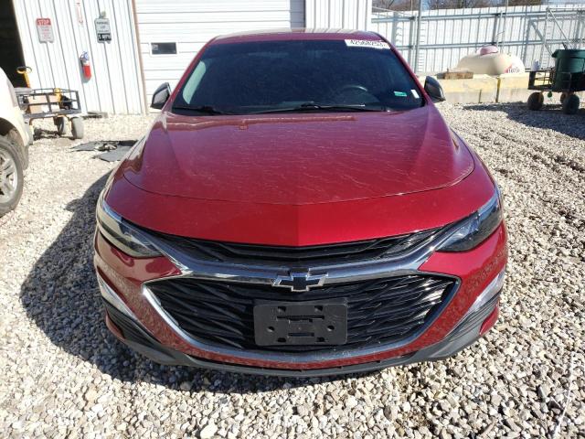 1G1ZG5ST9KF215280 - 2019 CHEVROLET MALIBU RS MAROON photo 5