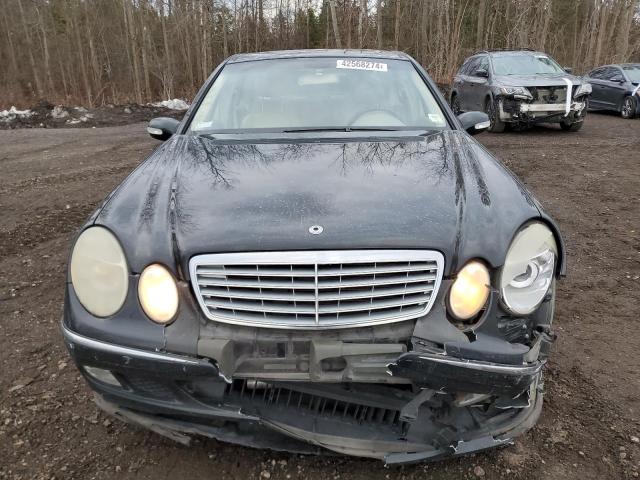 WDBUF65J03A180601 - 2003 MERCEDES-BENZ E 320 BLACK photo 5