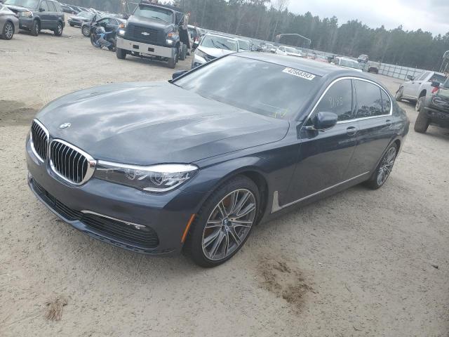 WBA7E4C59JGV24011 - 2018 BMW 740 XI GRAY photo 1