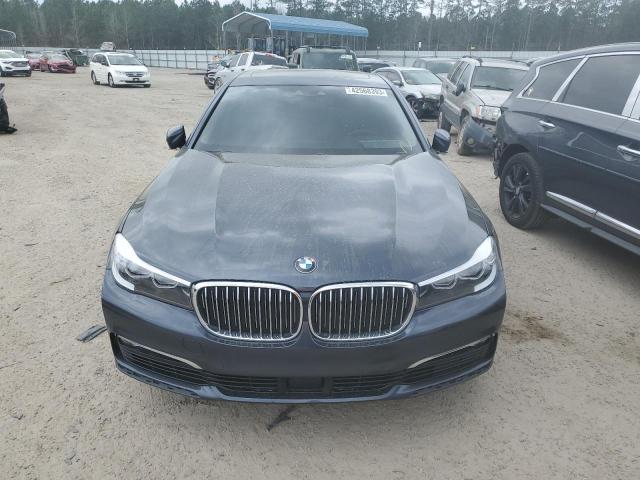 WBA7E4C59JGV24011 - 2018 BMW 740 XI GRAY photo 5