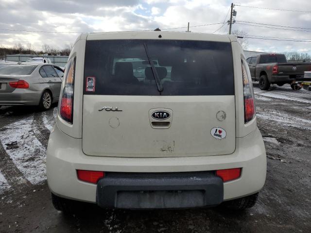 KNDJT2A29A7062223 - 2010 KIA SOUL + WHITE photo 6