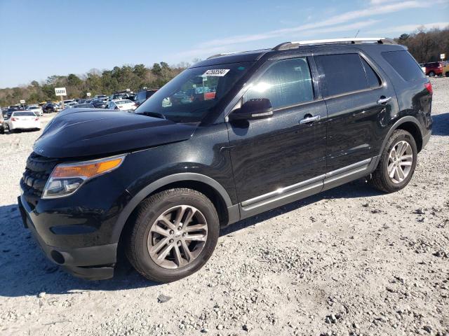 1FM5K7D87DGC51745 - 2013 FORD EXPLORER XLT BLACK photo 1