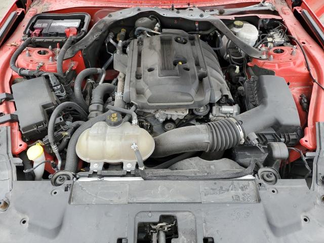 1FATP8UH4K5109726 - 2019 FORD MUSTANG RED photo 11