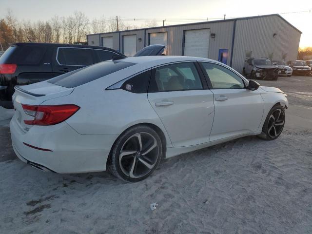1HGCV2F3XMA011908 - 2021 HONDA ACCORD SPORT WHITE photo 3