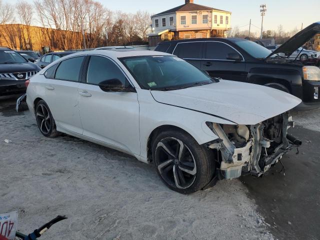 1HGCV2F3XMA011908 - 2021 HONDA ACCORD SPORT WHITE photo 4