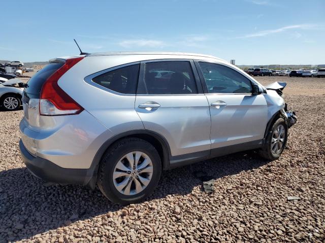 2HKRM4H74DH650513 - 2013 HONDA CR-V EXL SILVER photo 3